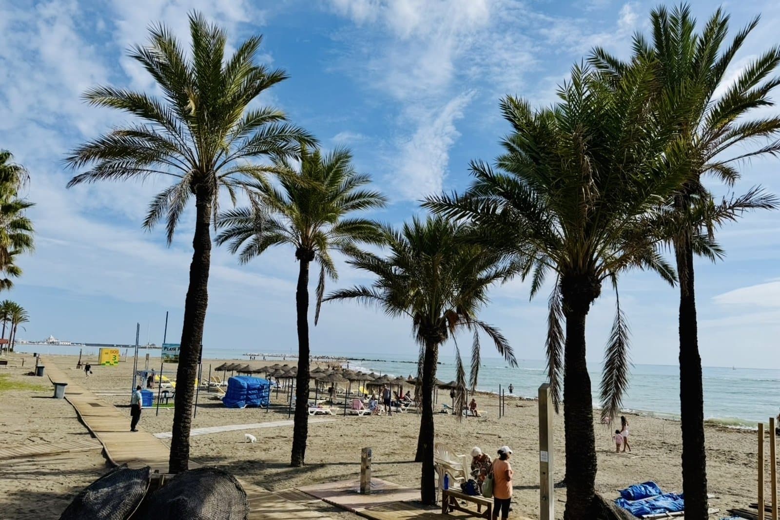 Playa de Santa Ana en Benalmádena