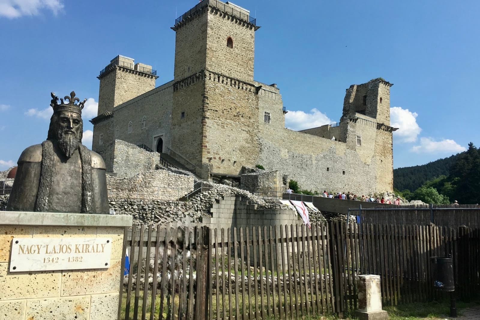 Miskolc i zamek Diósgyőr